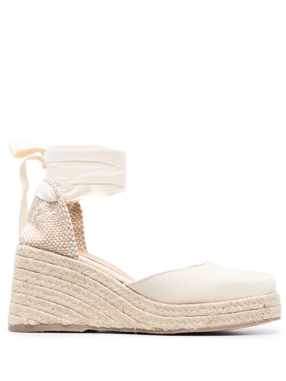 Castañer Tina Raffia Wedge Espadrilles