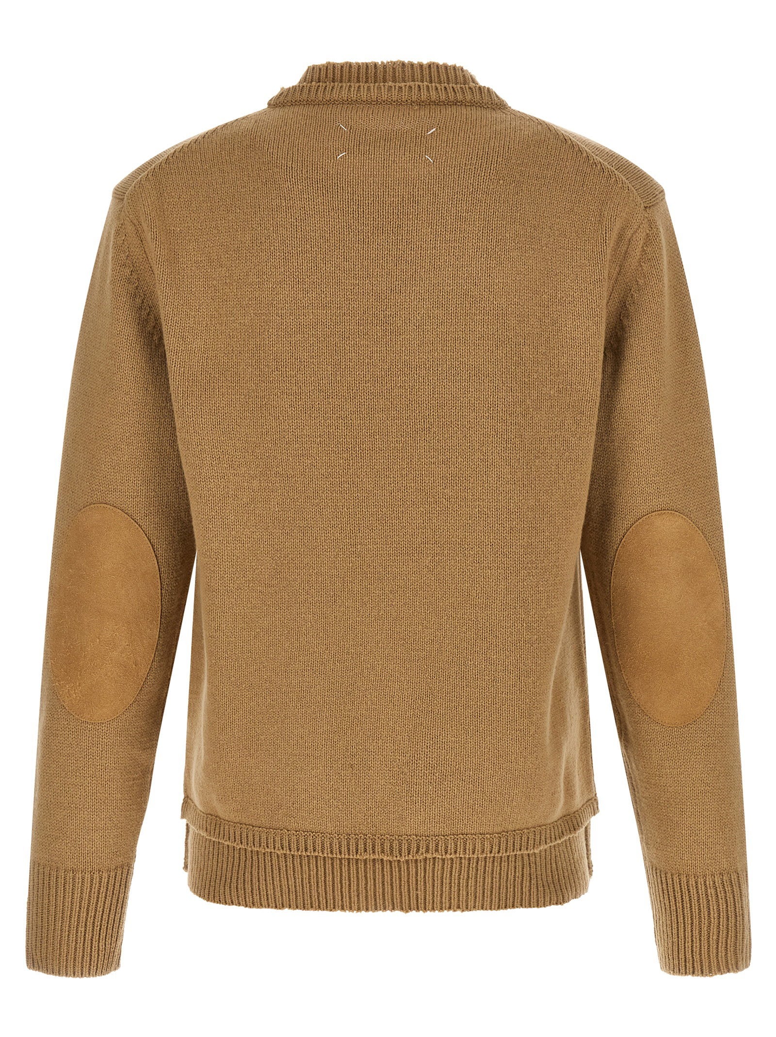 Maison Margiela Patch Sweater – 46% wo, 31% li, 23% co - view 2