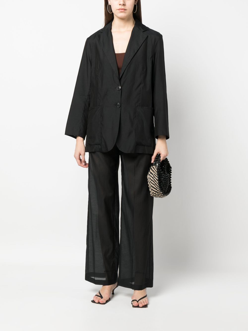 Erika Cavallini Semi-Couture Silk blend jacket - view 4