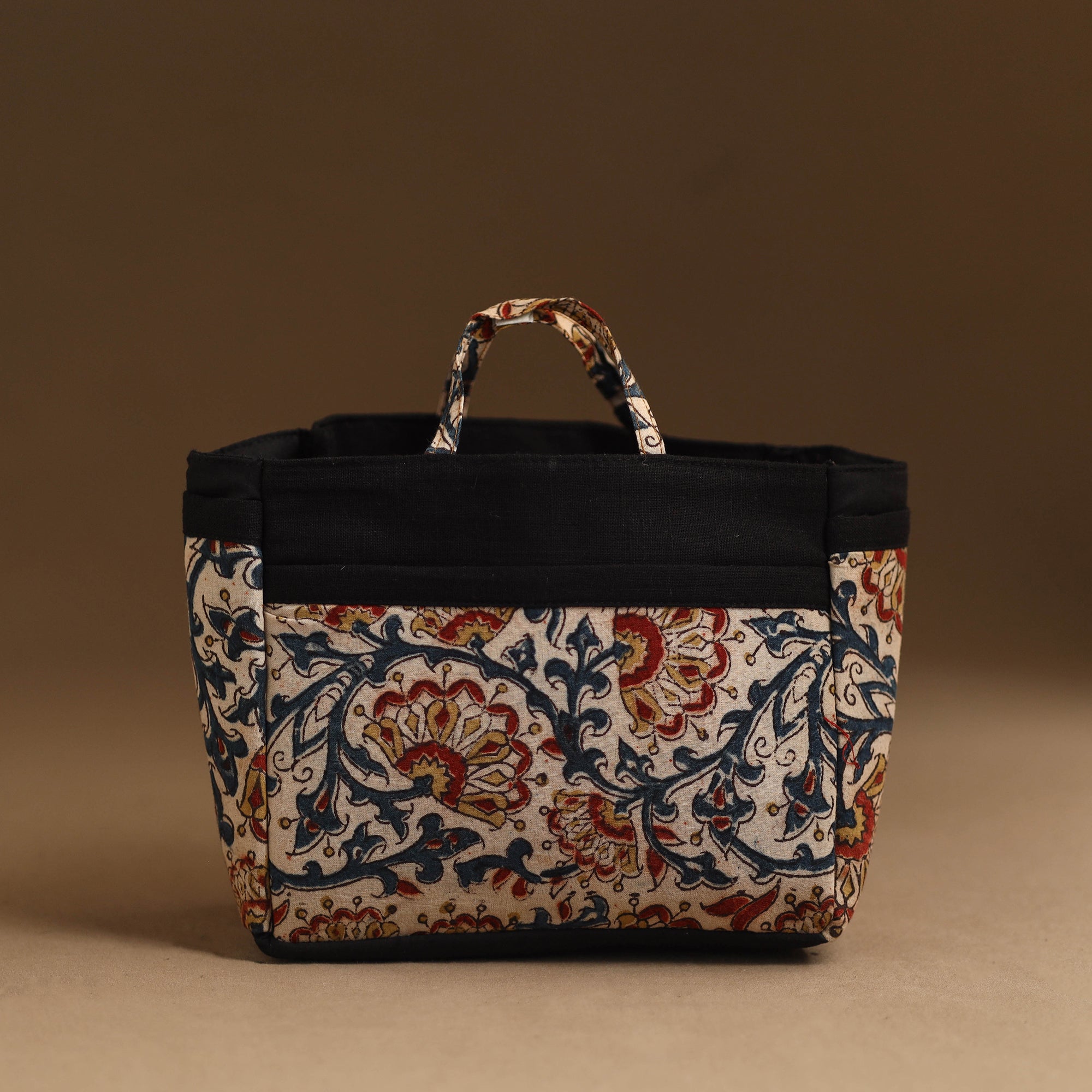 NOORI BAZAR Beige - Handmade Cotton Multipurpose Cosmetic/Toiletry Bag 08