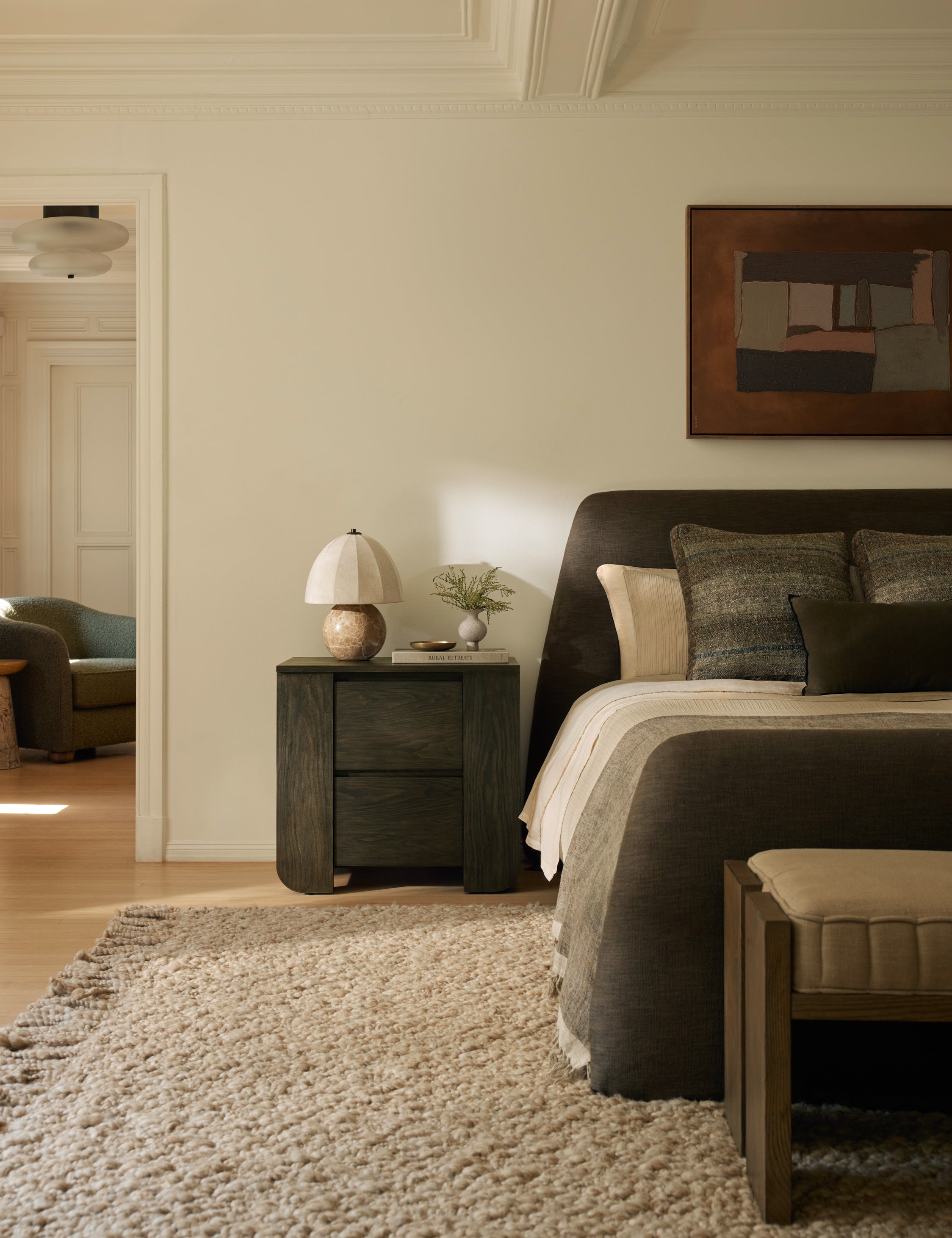 Lulu and Georgia Furin Handwoven Wool Rug by DISC Interiors - view 4
