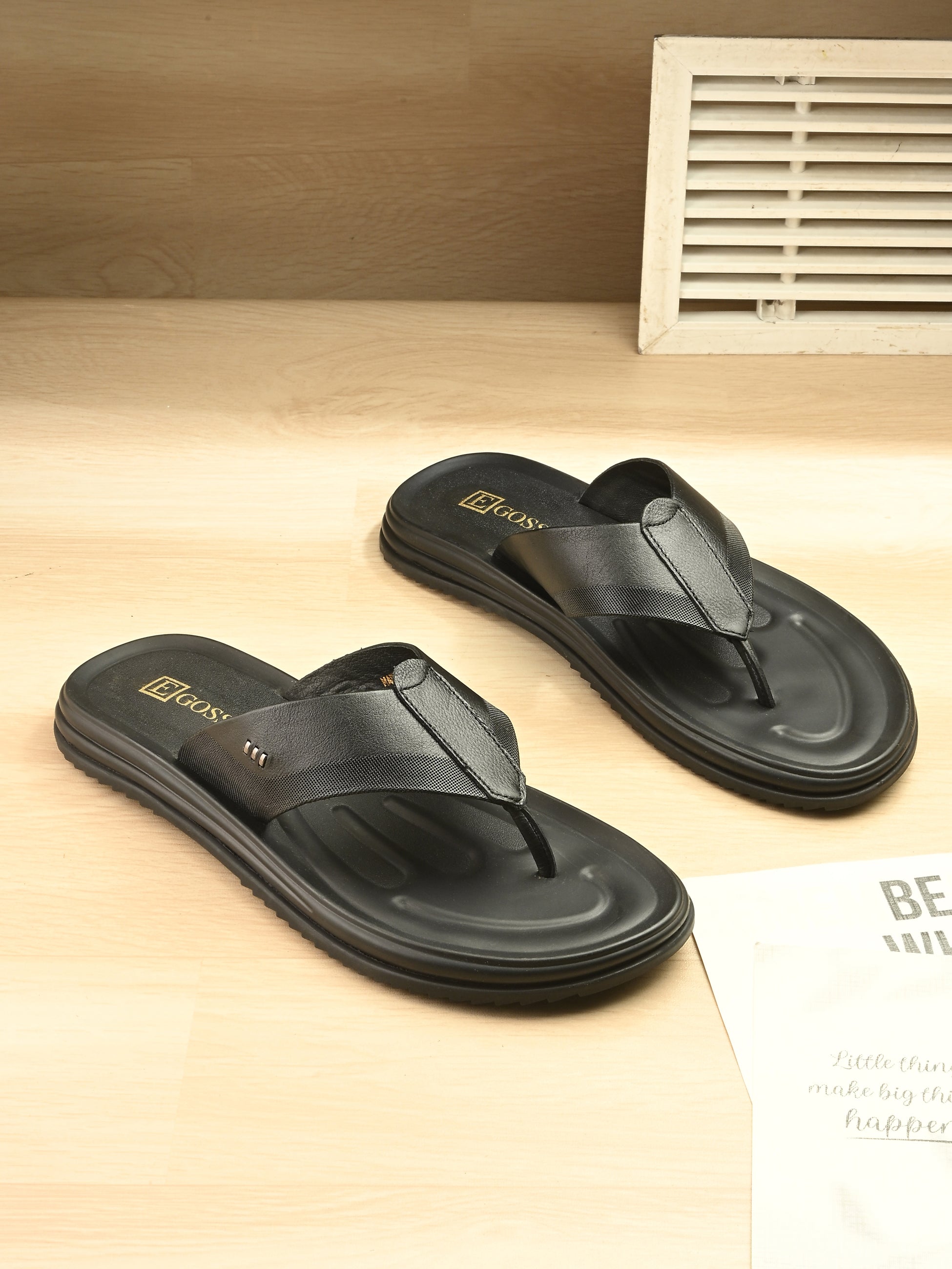 Egoss Shoes Comet Leather Slippers by Aspeerio - view 25