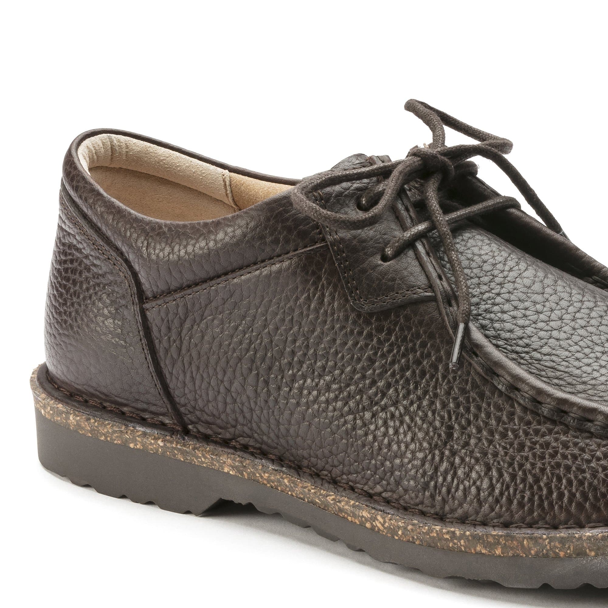 Birkenstock Pasadena Men Natural Leather – Brown Brown/Espresso - view 5