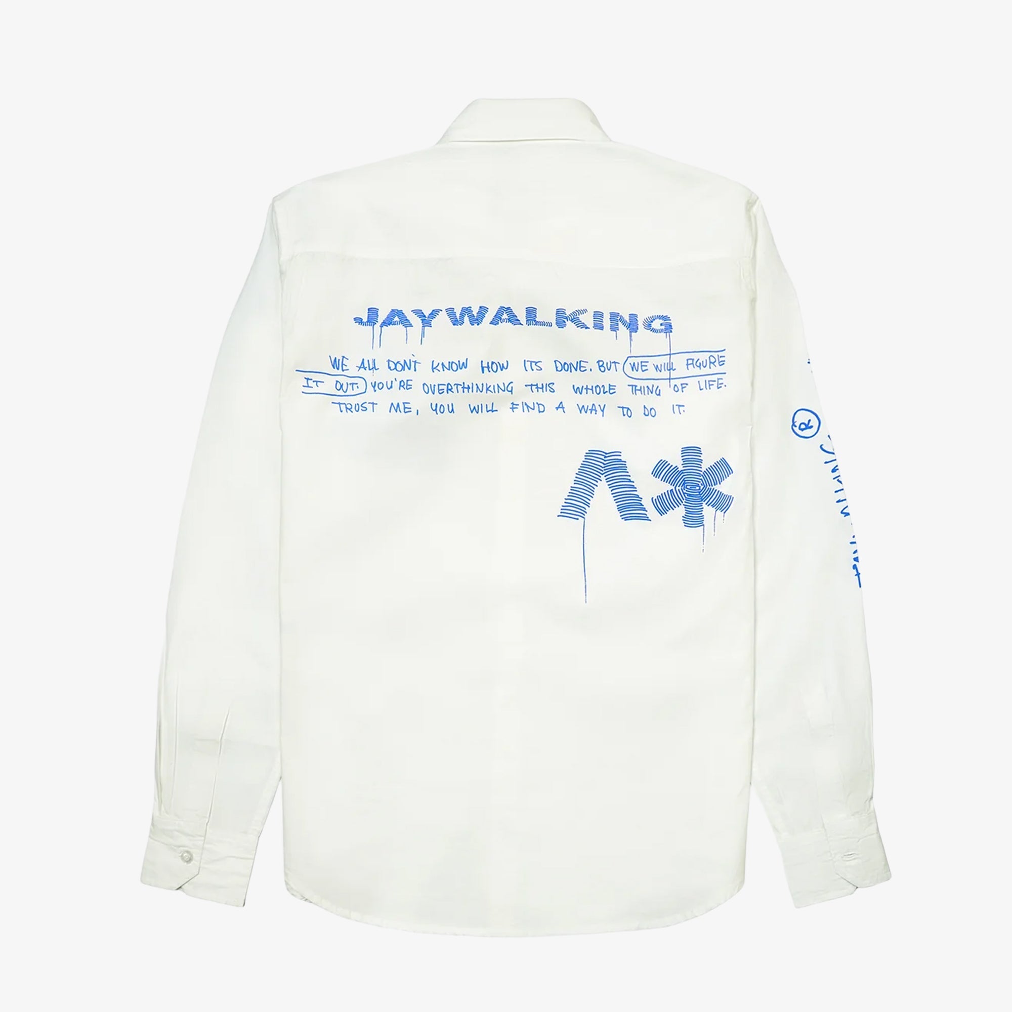 Jaywalking | Good Energy Shirt { White - view 2