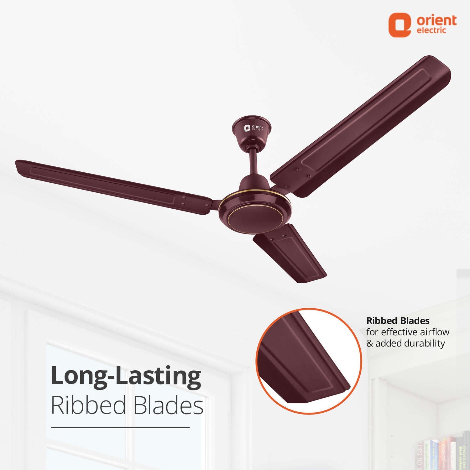 Orient Electric Rapid Air 1200MM High Speed Ceiling Fan - view 2