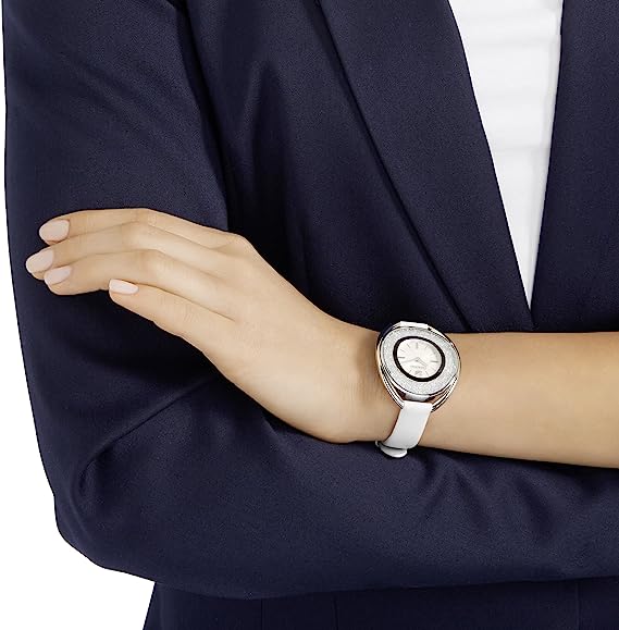 Swarovski Crystalline Oval Silver Dial Women 37mm - view 2