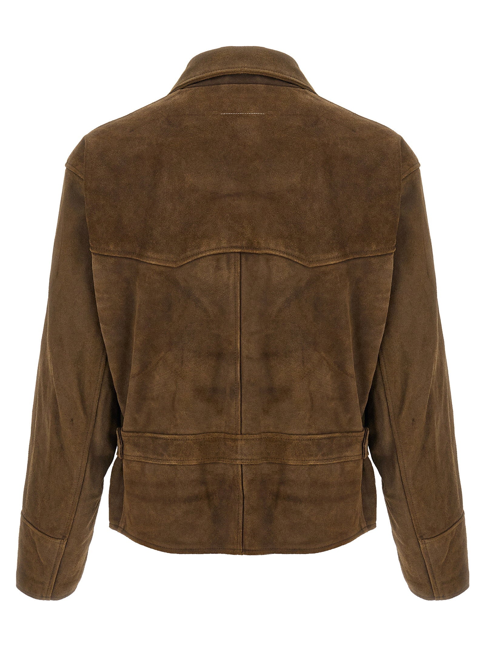 Mm6 Maison Margiela Biker Jacket – 100% calfskin leather - view 2