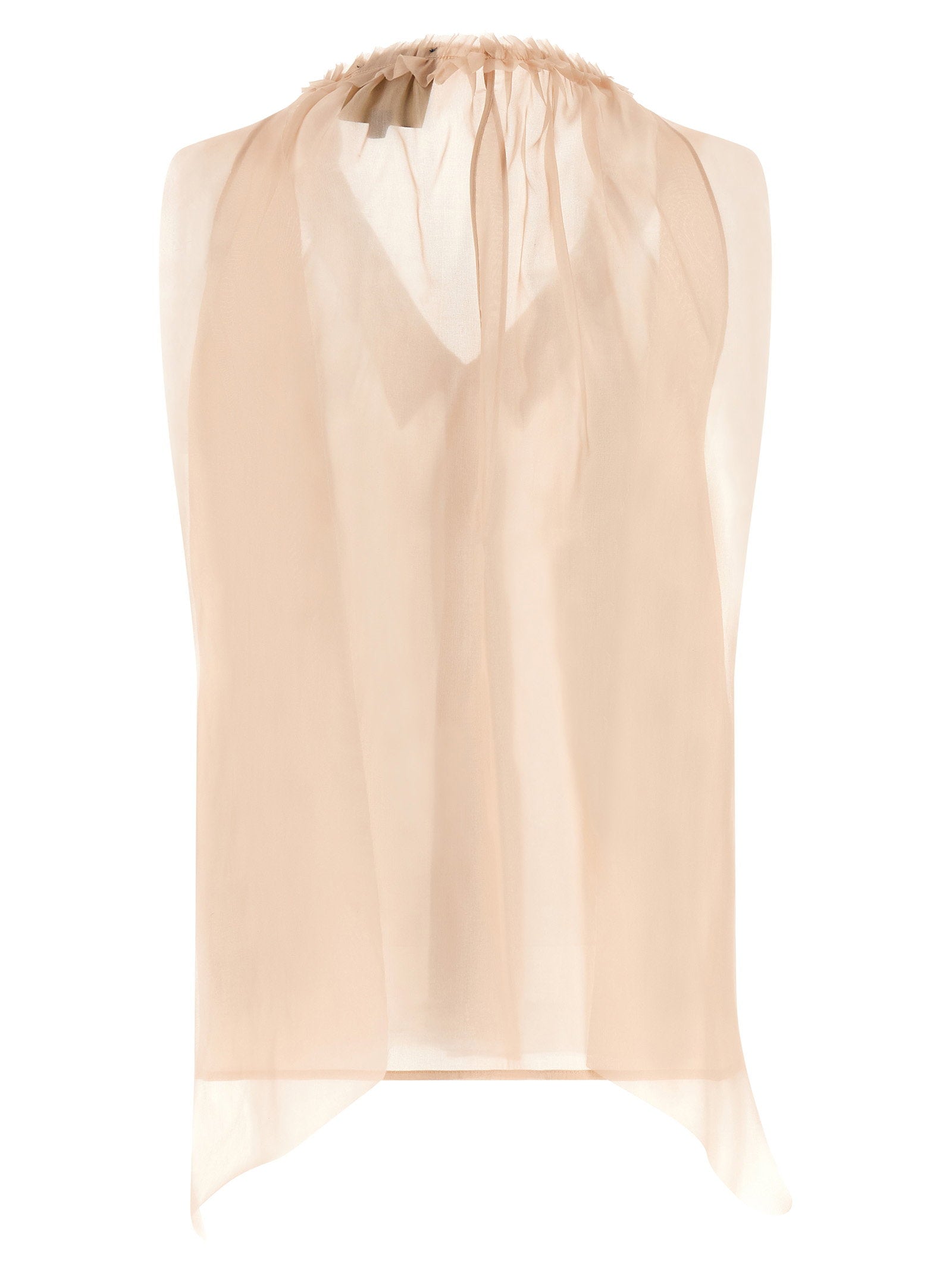 Maison Jejia Brooks Top – 100% silk - view 2
