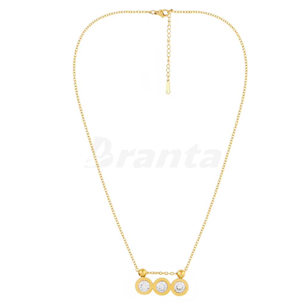 Branta Triple Stone Layering Necklace - view 2