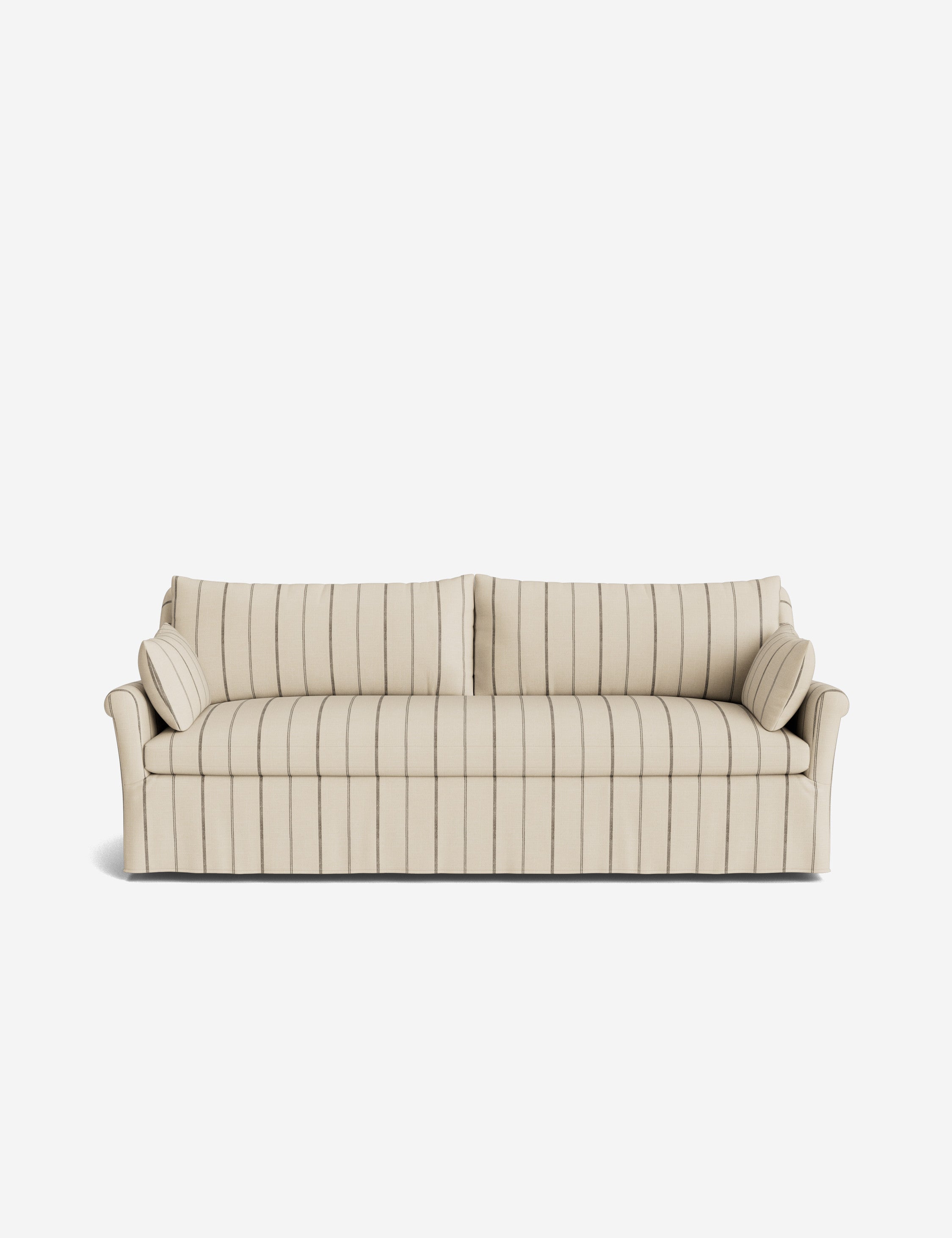 Lulu and Georgia Portola Rolled Arm Slipcover Sofa - view 98