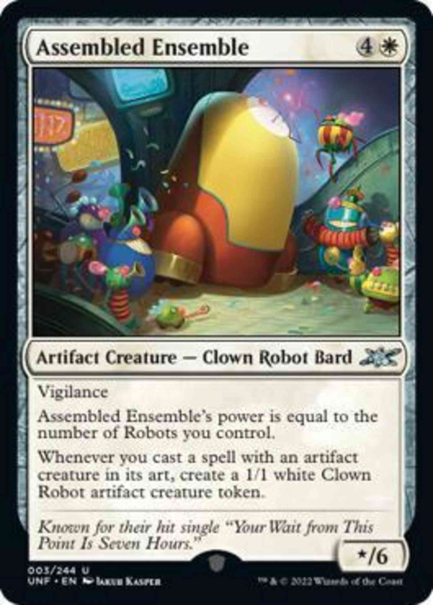 Assembled ensemble 3 – Magic Assembled Ensemble [3] [Unfinity] [Non-Foil]
