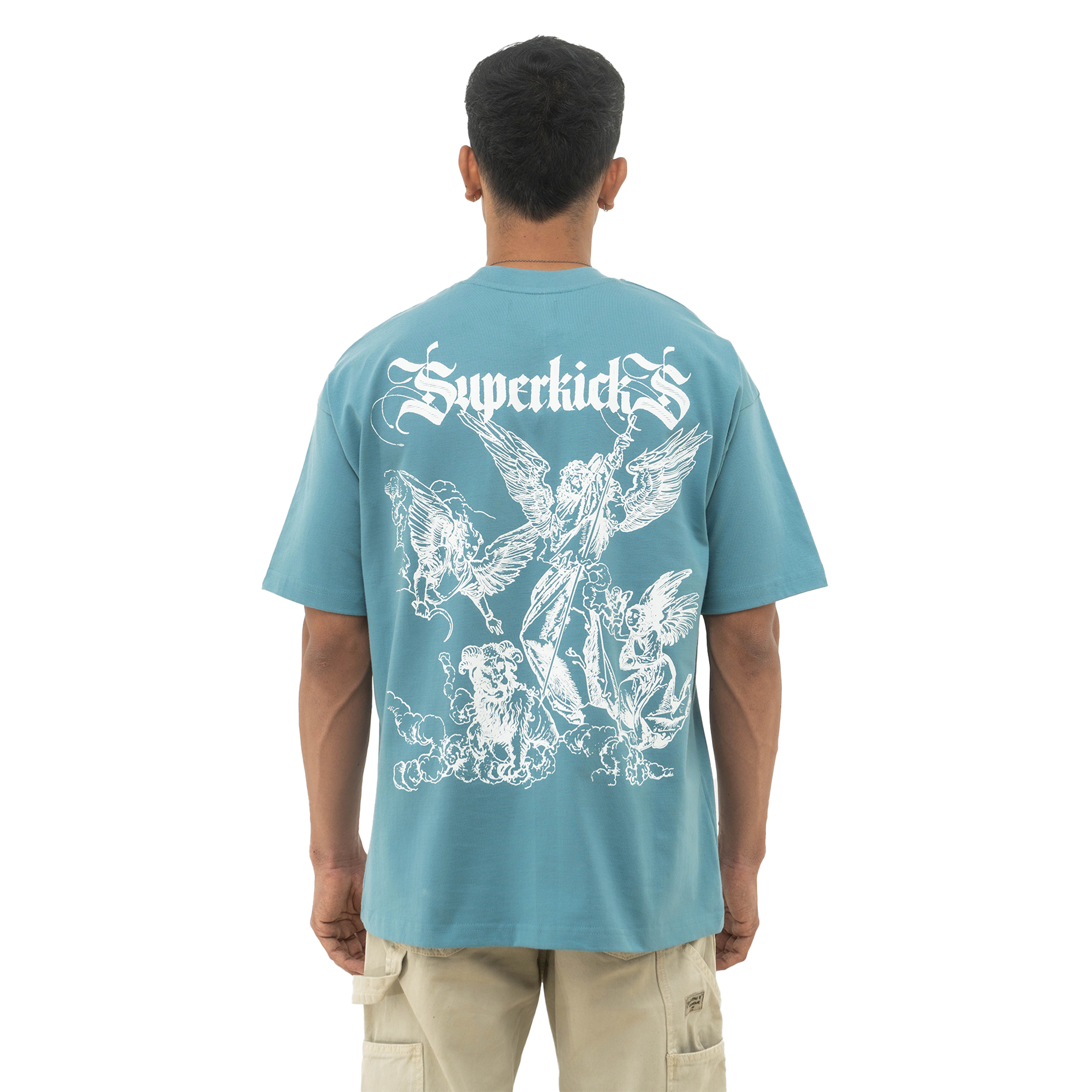 Superkicks | FALLEN ANGELS “DUAL NATURE” { BLUE - view 3