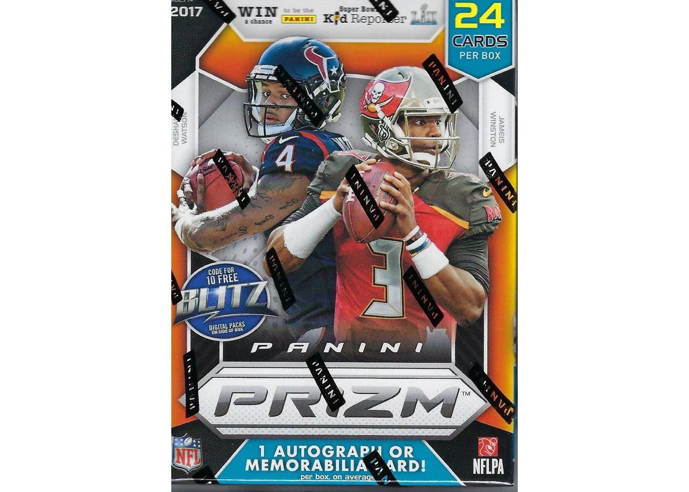 2017 Panini Prizm Football Blaster Box