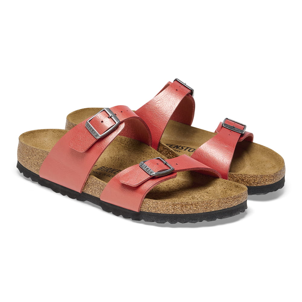 Birkenstock Sydney Birko-Flor – Red Red/Graceful Mars Red - view 2