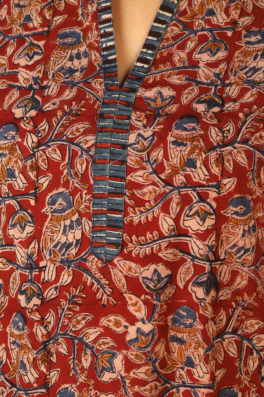 Kalanjali Ethnics Kalamkari Handblock printed kurta - view 9