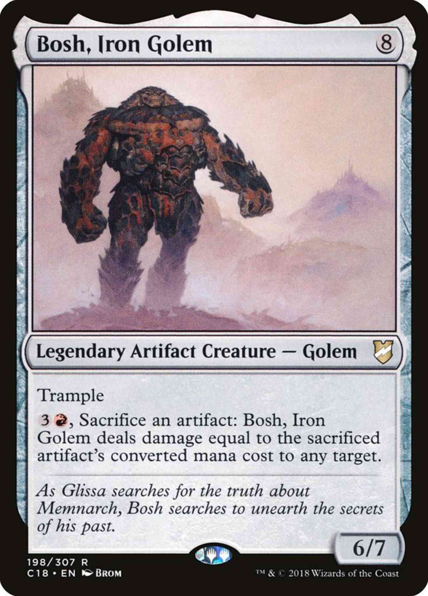 Bosh iron golem – Magic Bosh, Iron Golem [198] [Commander 2018] [Non-Foil]