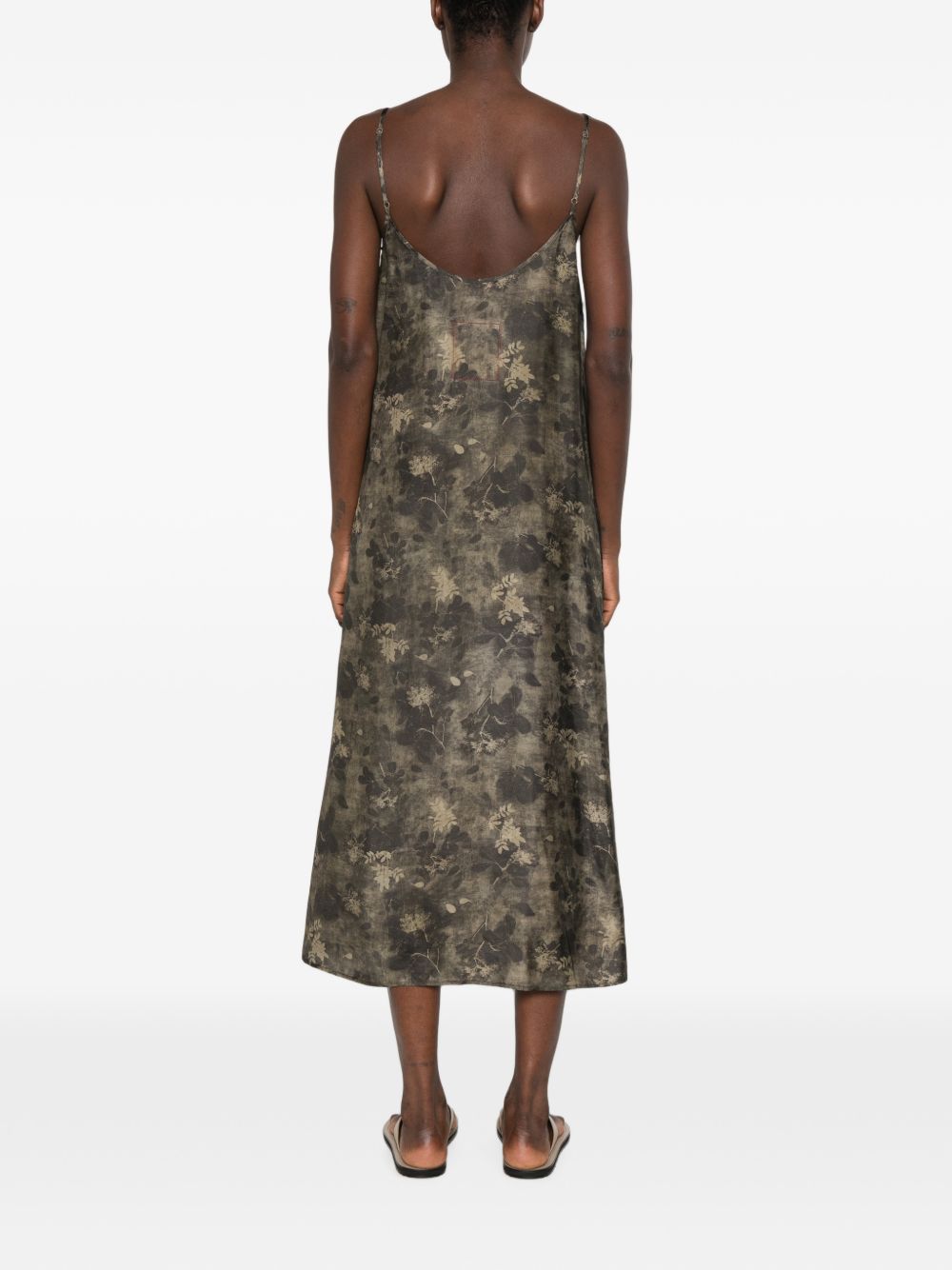 Uma Wang Dress – Viscose 50% Cupro 50% - view 4