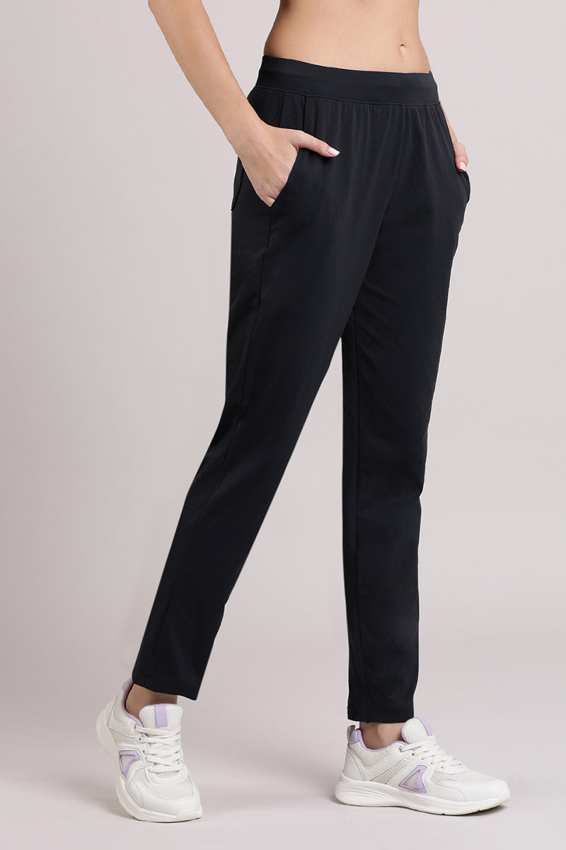 Amante Energize Flexi Track Pants - Black - view 2