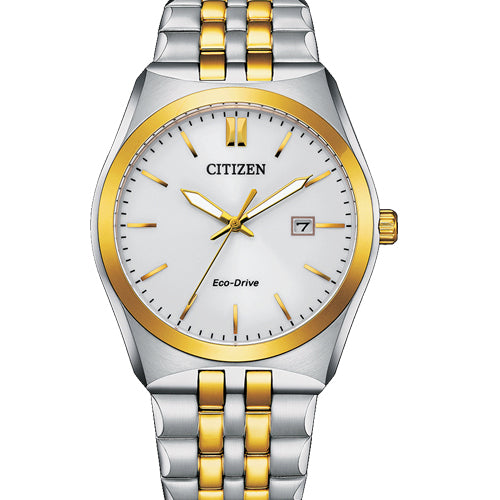 Citizen Eco-Drive Corso White Dial Men 38mm BM7334-58B