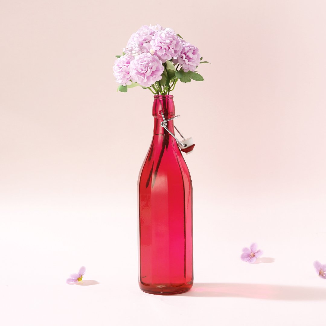 Wonderchef Bormioli Water Bottle - Pink - 1 L. - view 6