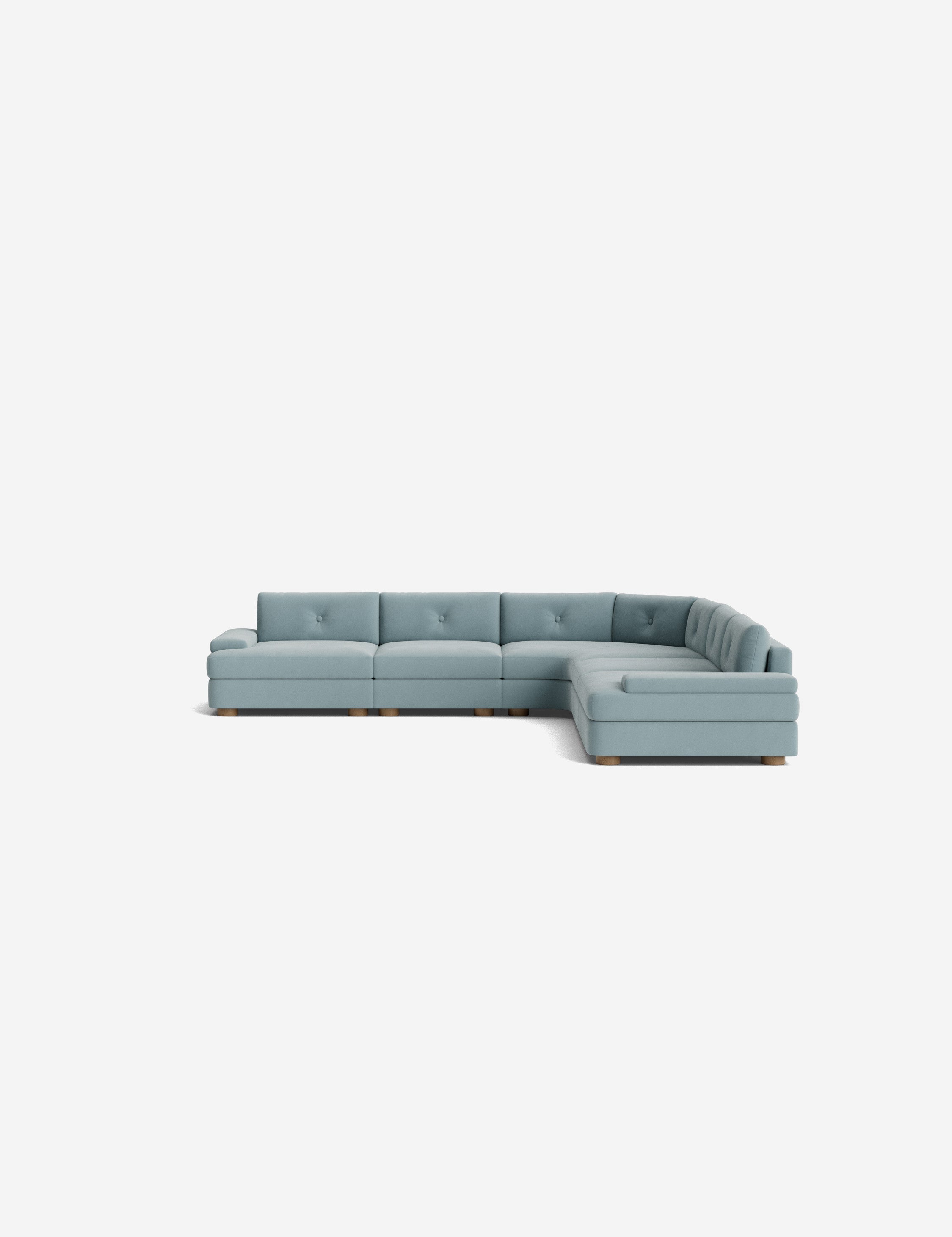 Lulu and Georgia Hill Modular Corner Sectional Sofa - view 17