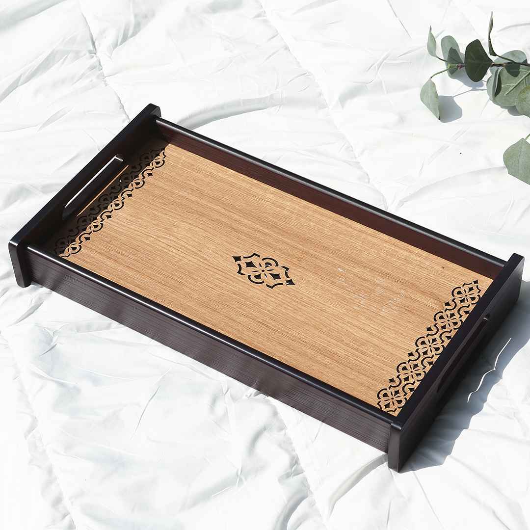 Wonderchef Casablanca Damask Reversible Tray - Medium - view 6