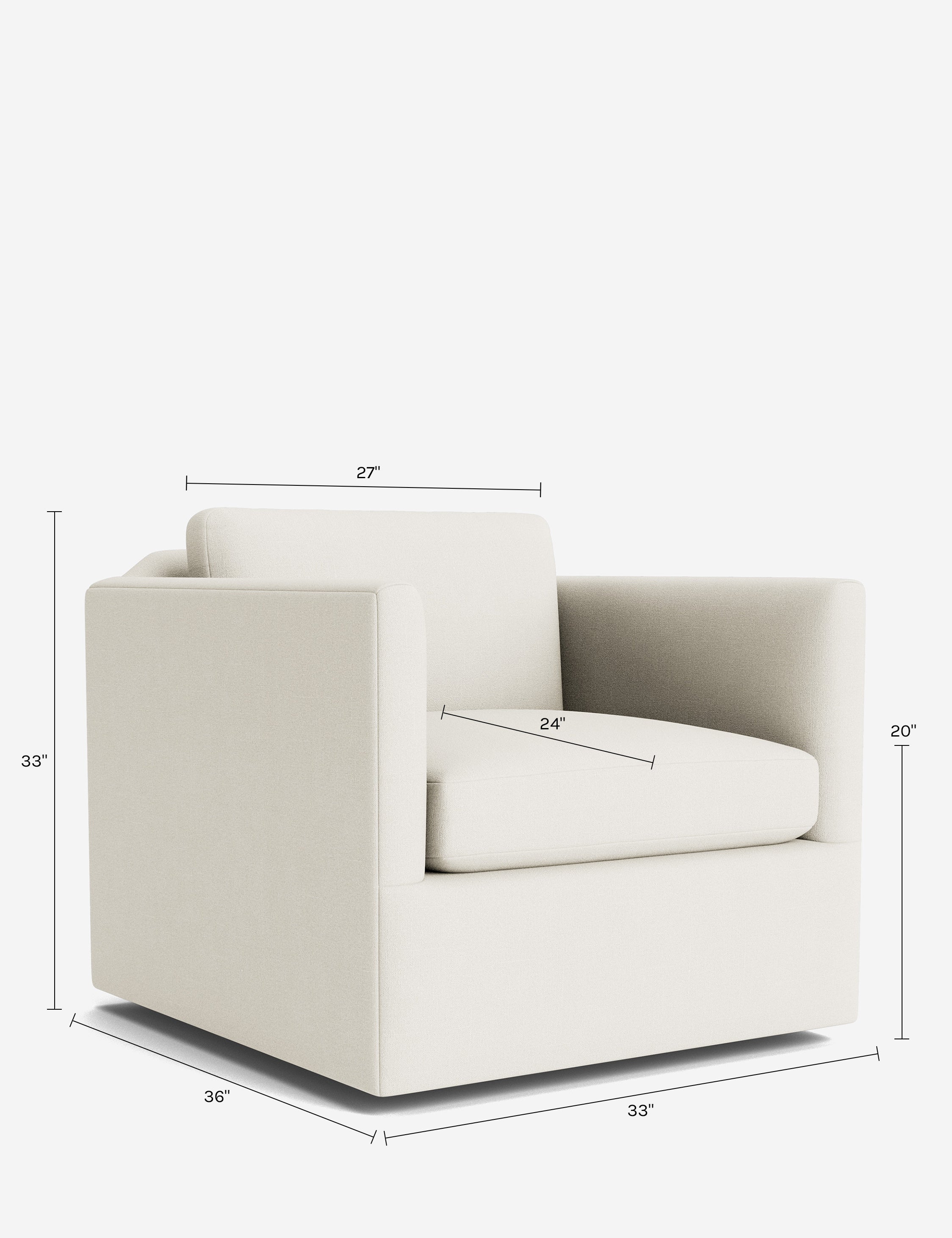 Lulu and Georgia Lotte Swivel Chair - view 247