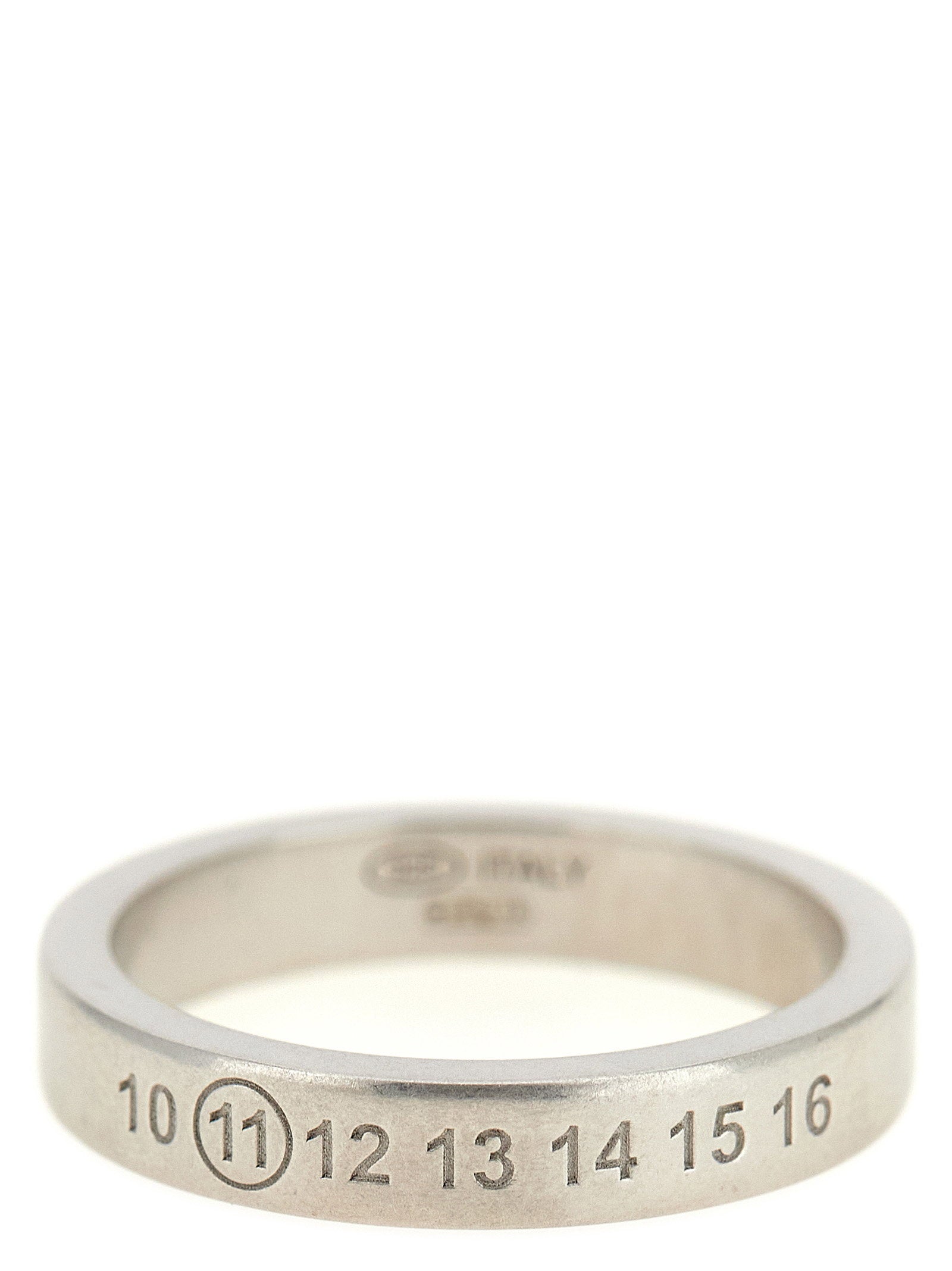 Maison Margiela Number Reference Ring – 100% silver