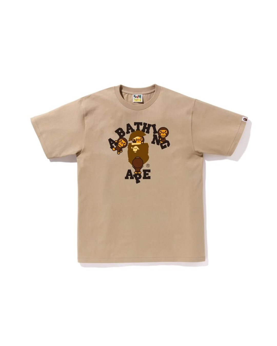 Sneaker Cafe Mumbai Baby Milo Cream Tee By A Bathing Ape