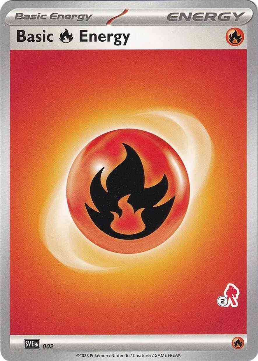Pokémon Basic Fire Energy - 002 - Common - Armarouge Stamp [ba03-ARM2] [Non-Holo]