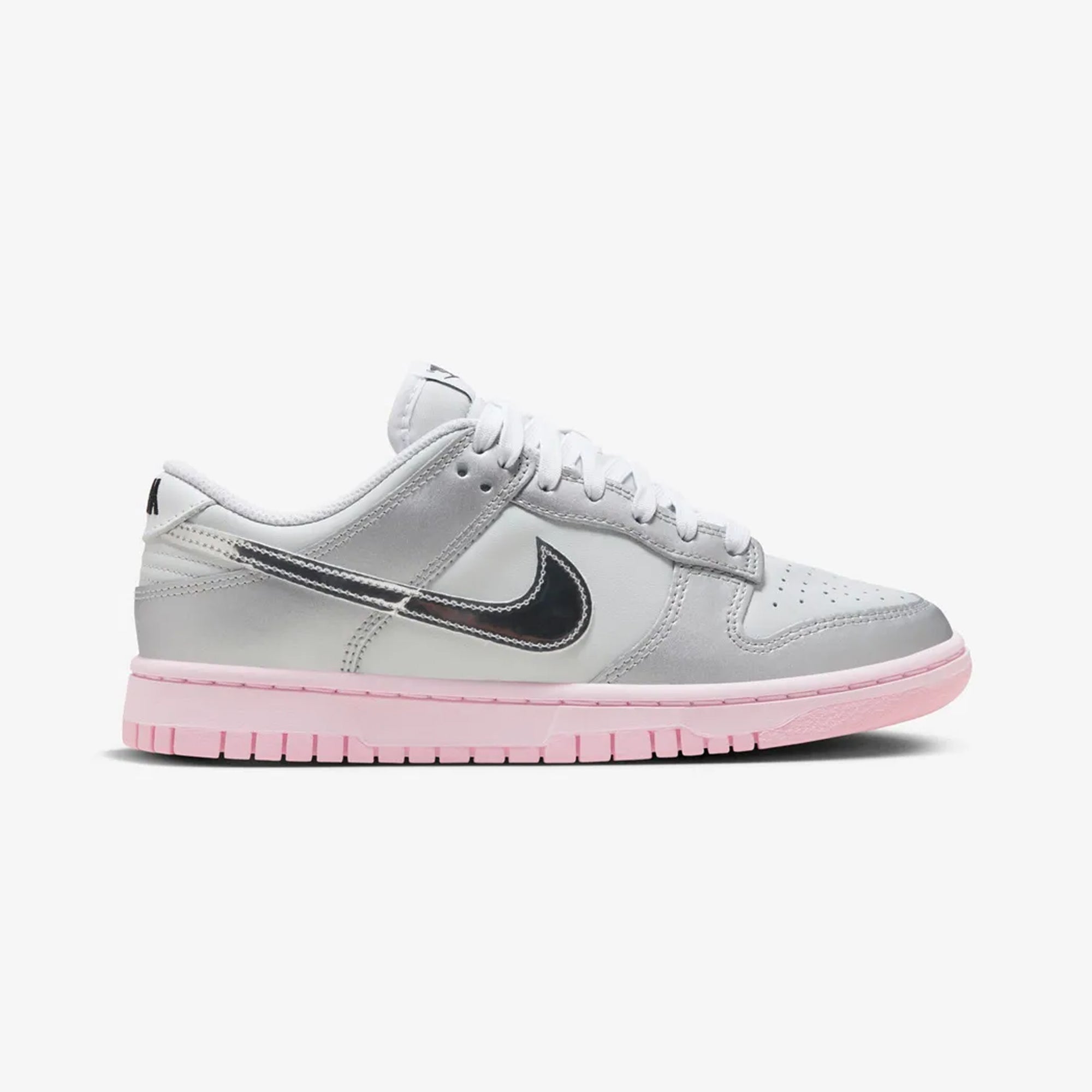 Nike | Dunk Low Lx { Photon Dust/metallic Silver-pink Foam