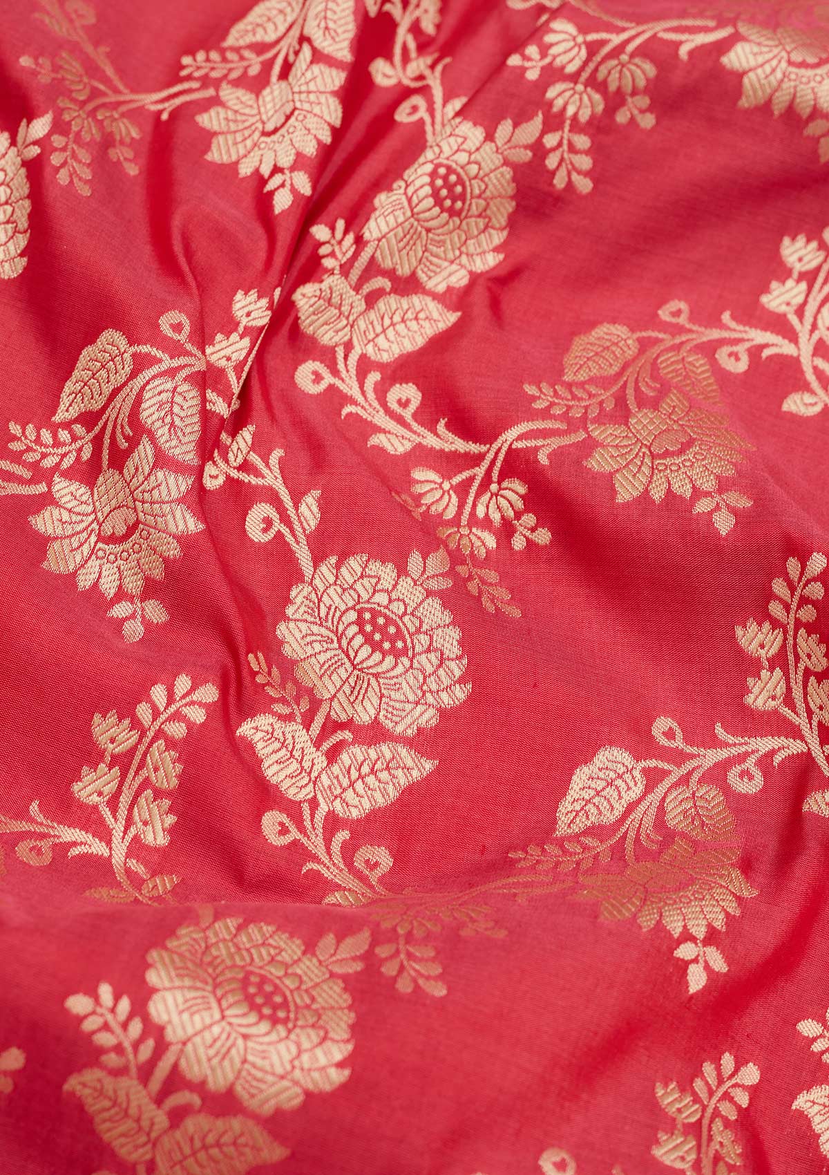 Koskii Pink Zariwork Pure Silk Saree – Women's - view 2