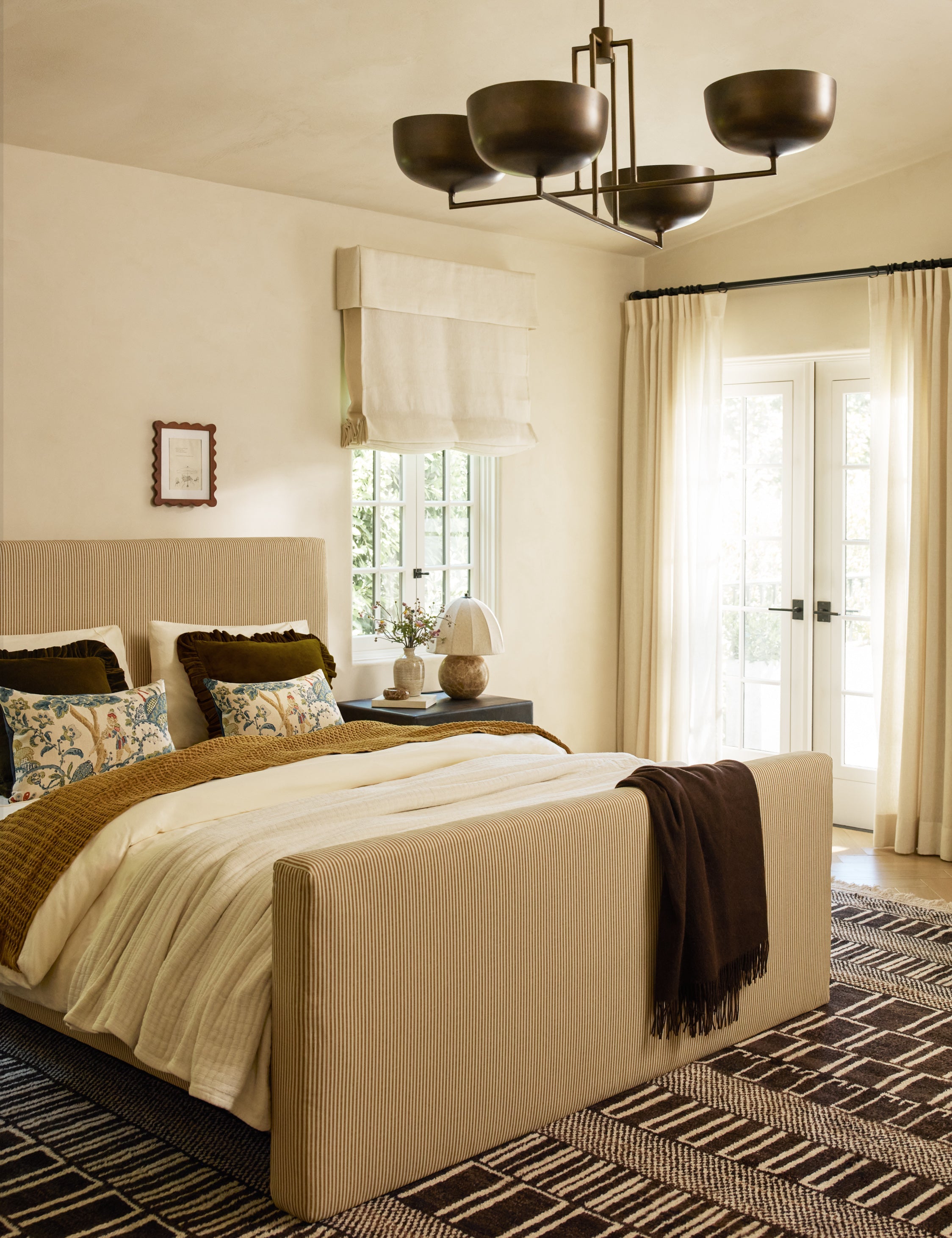 Lulu and Georgia Juna Washed Percale Duvet Cover - view 7