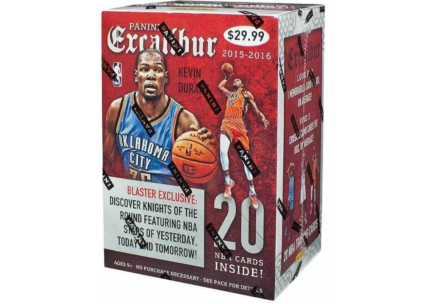 2015-16 Panini Excalibur Basketball Blaster Box