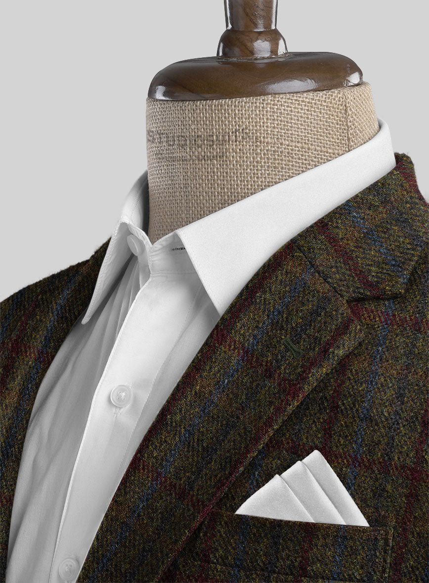 StudioSuits Harris Tweed Green Check Suit - view 4
