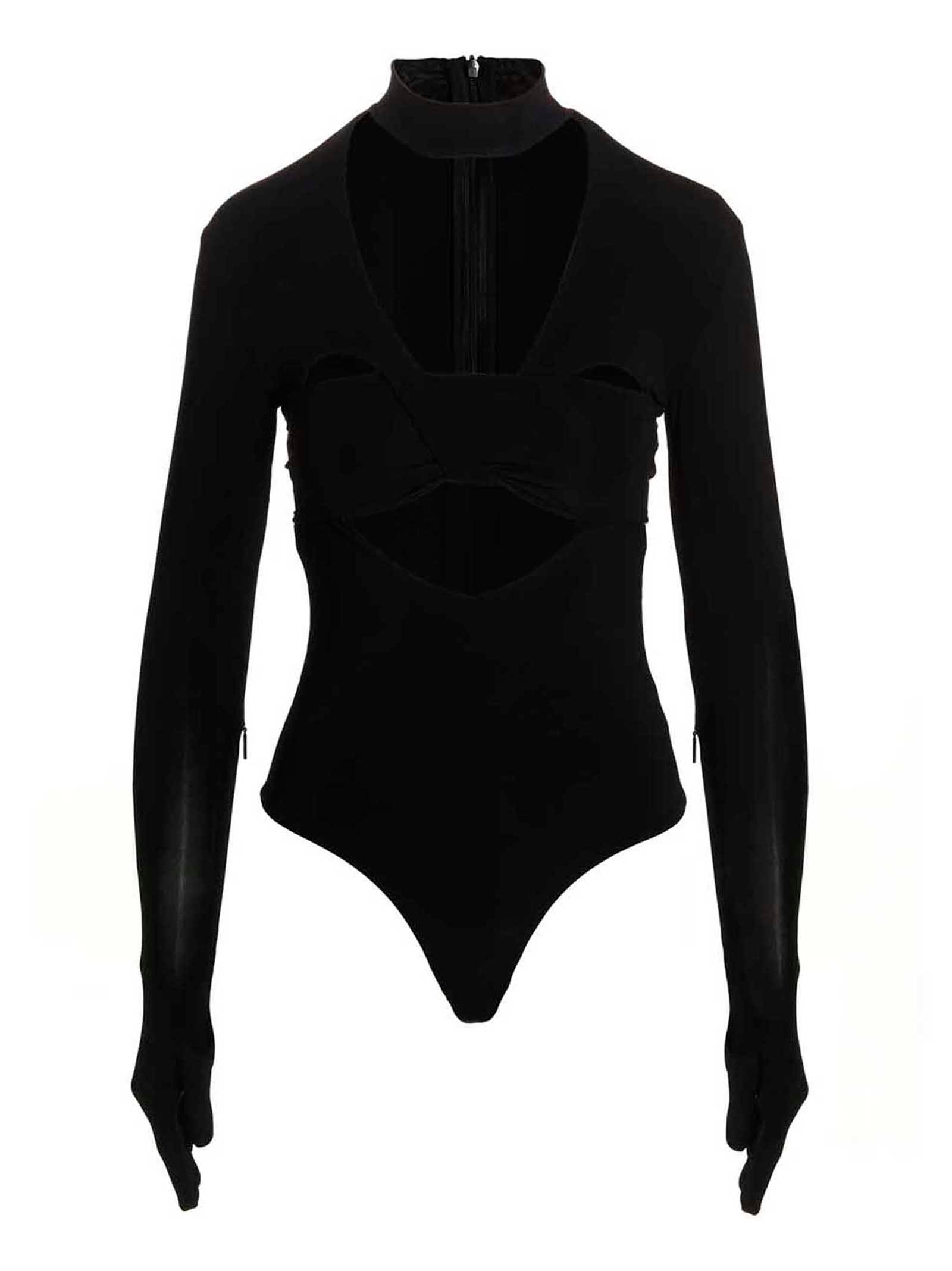 Ambush Heart Shaped Gloves Bodysuit – 92% viscose 8% elastane