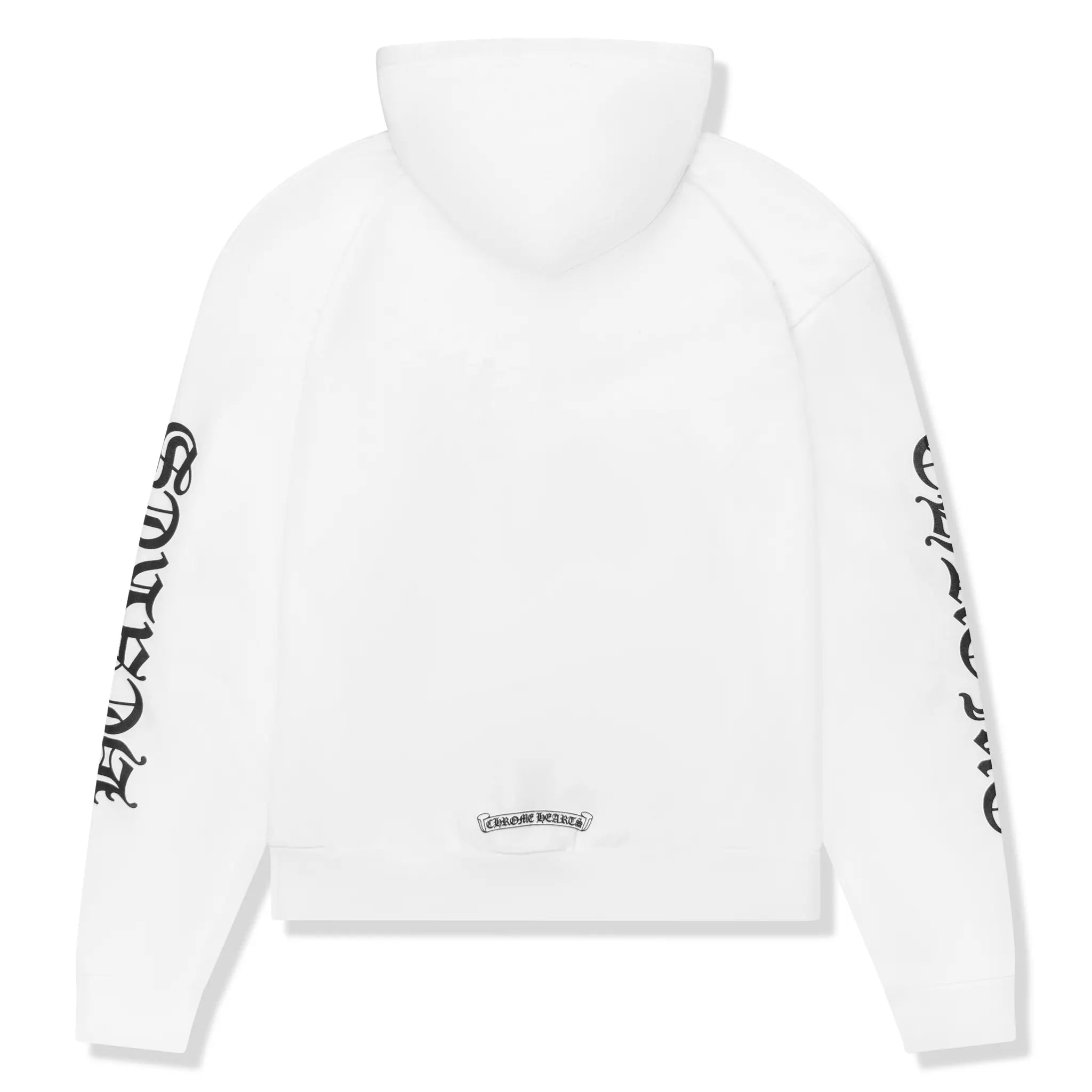 Chrome Hearts 1988 Script Logo White Zip-Up Hoodie - view 2