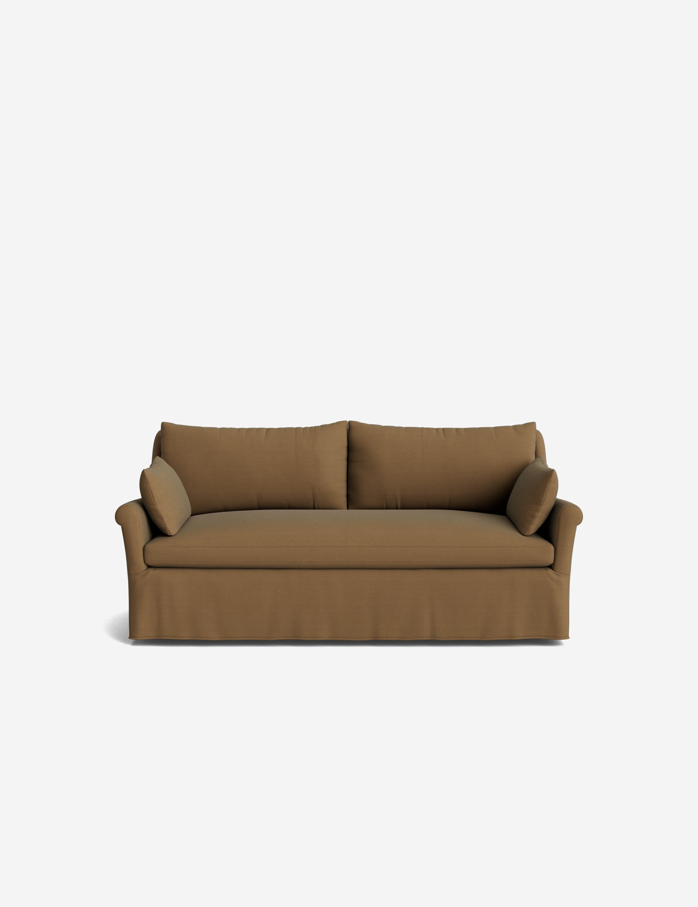 Lulu and Georgia Portola Rolled Arm Slipcover Sofa - view 88