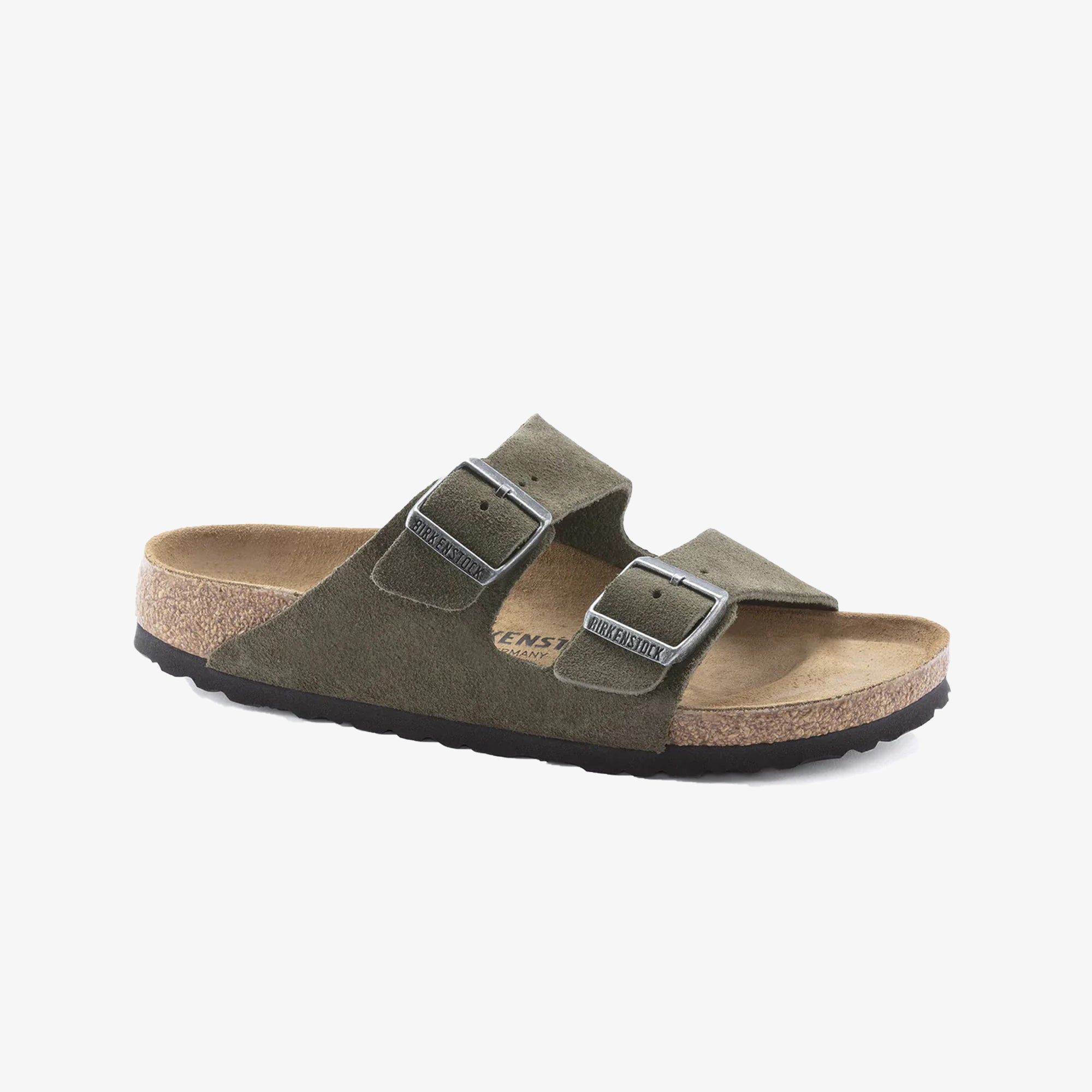 Birkenstock | ARIZONA SUEDE LEATHER { GREEN - view 3