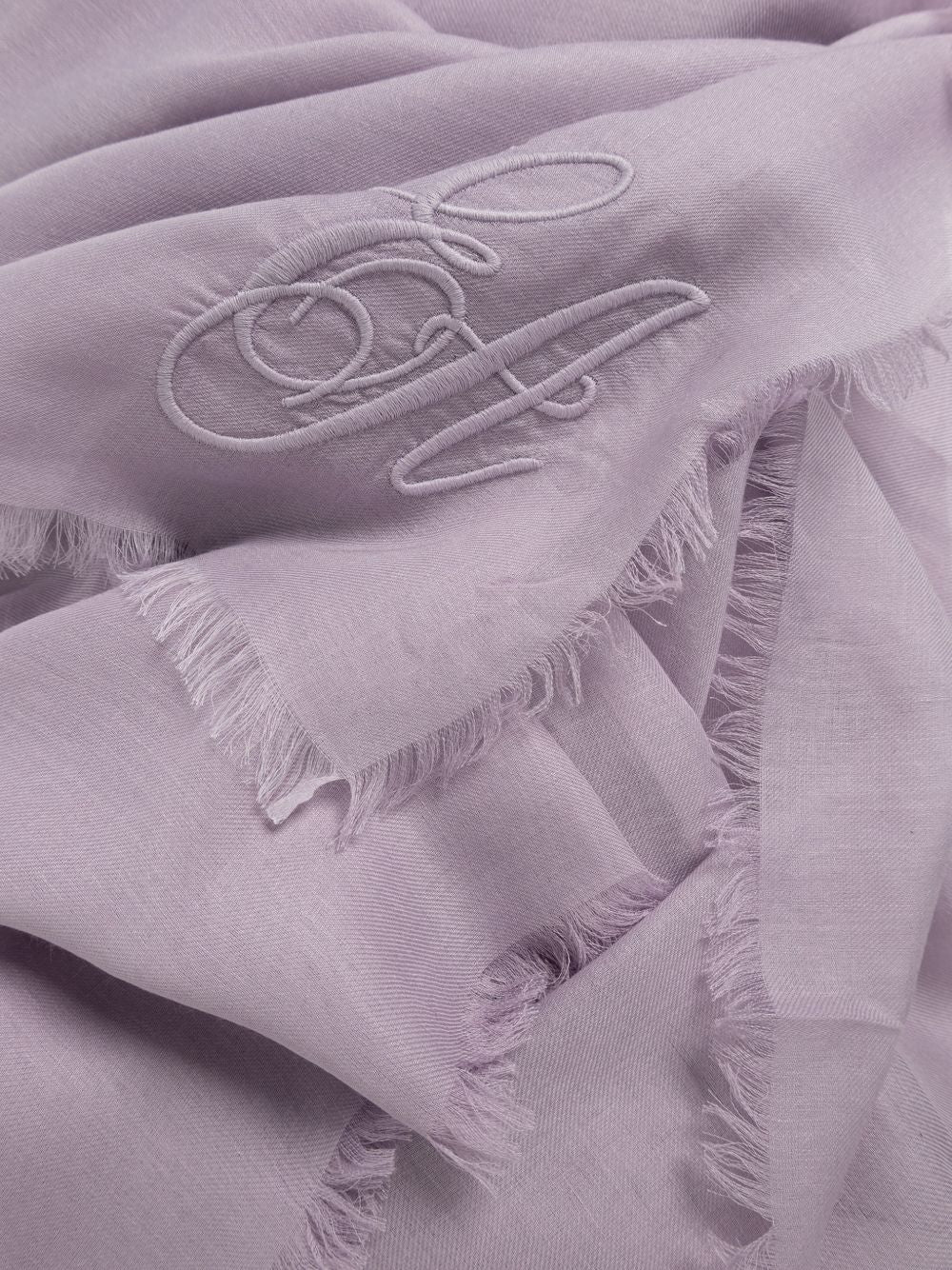 Emporio Armani Scarfs LILAC – 10% Cashmere, 90% Modal - view 2