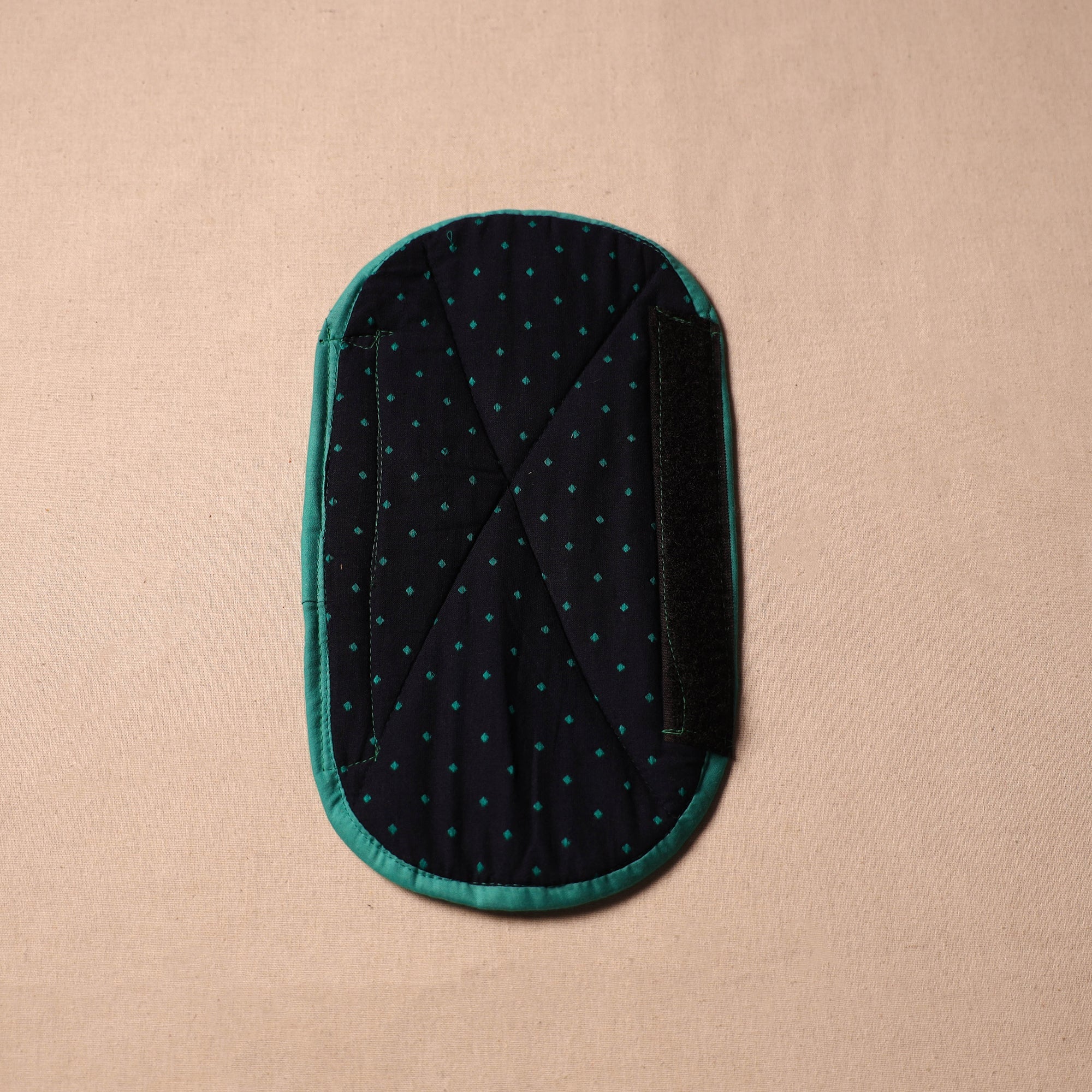 JALPARI Black - Handmade Cotton Fridge Handle Cover 88 - view 2