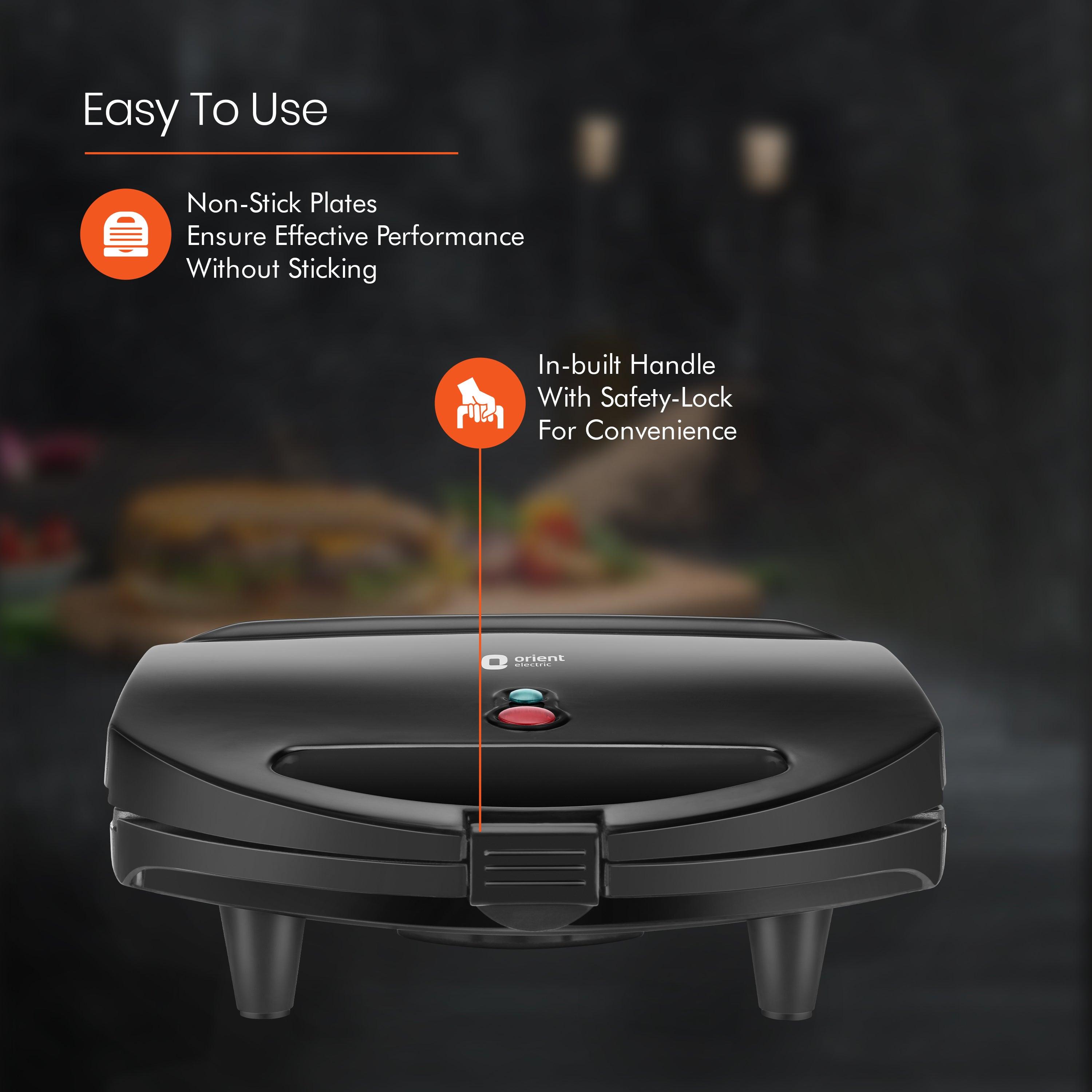 orientelectric Chefspecial Sandwich Maker – Black - view 4