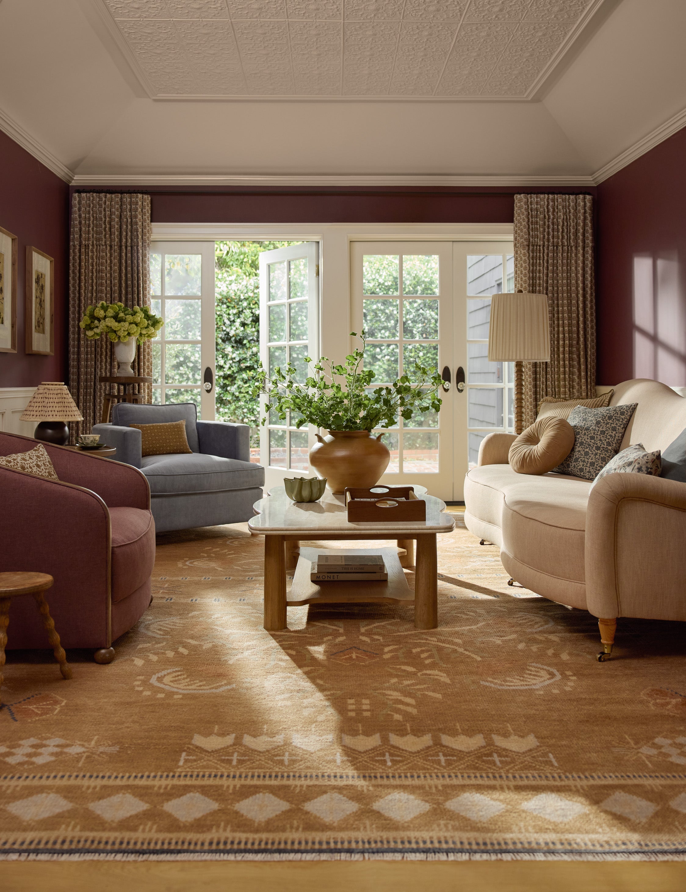 Lulu and Georgia Theda Hand-Knotted Wool Rug - view 3