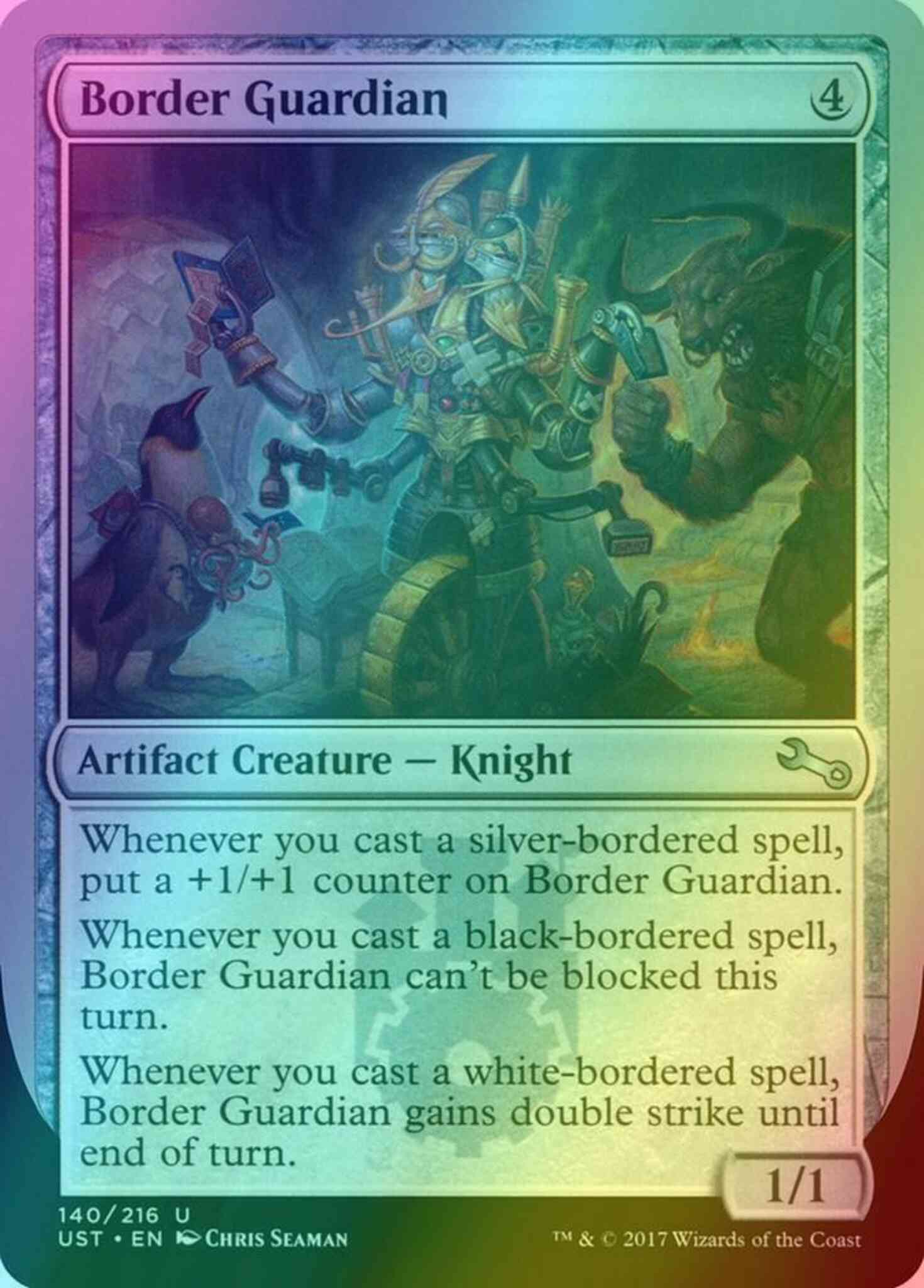 Border guardian 140 – Magic Border Guardian [140] [Unstable] [Foil]
