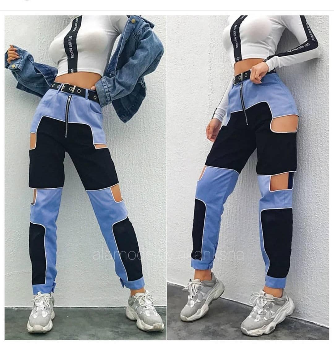 Alamode By Akanksha Patchwork joggers