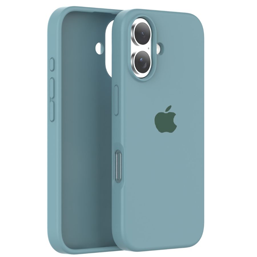 KSSShop iPhone 16 Silicone Case - Pine Green