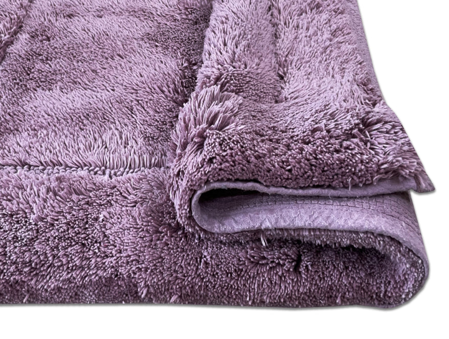 Spaces India Dries You Quicker Lilac Hygro Cotton Large Bath Mat - Hygro By Spaces - view 4
