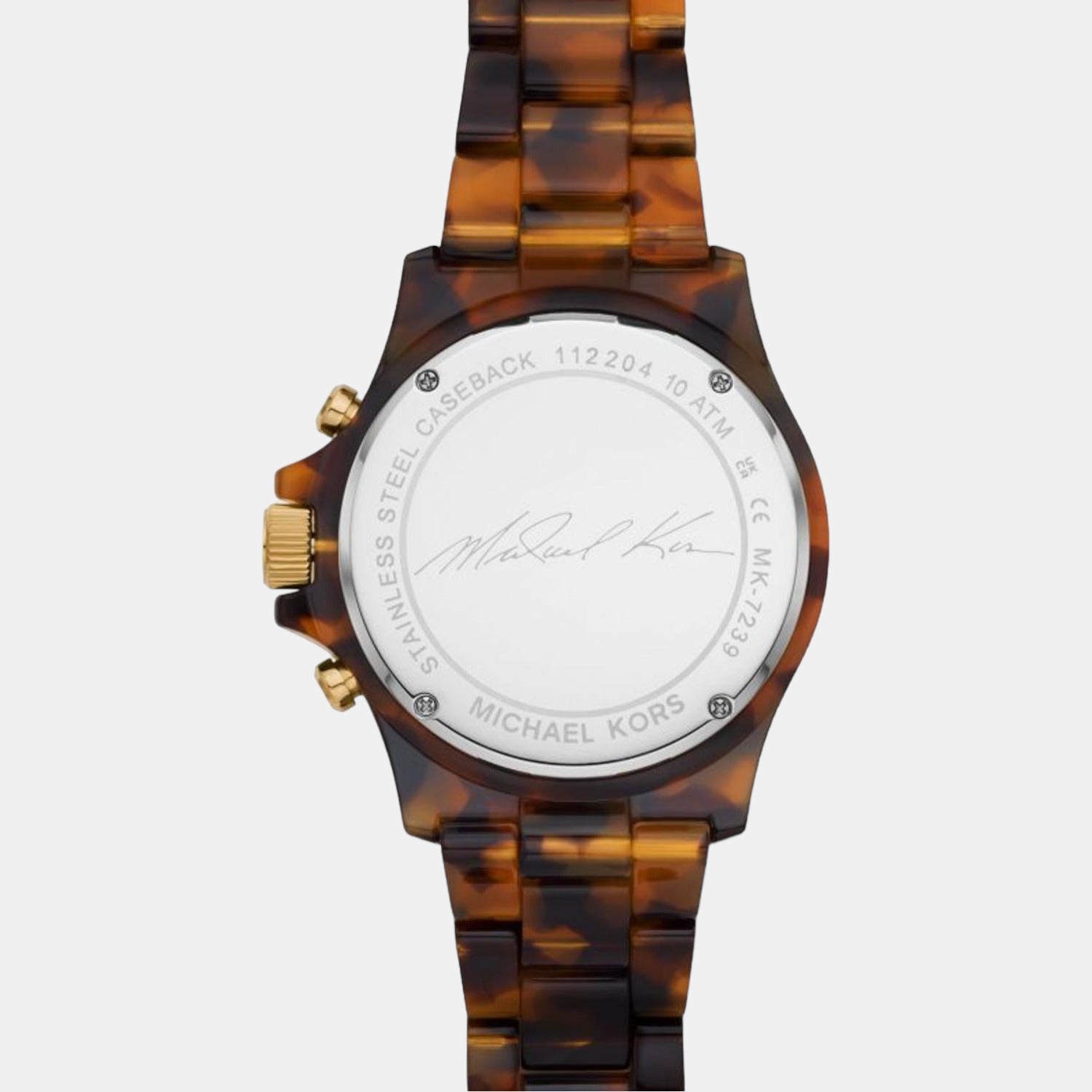 Michael Kors Everest Women Quartz Gold Dial Chronograph Stainless Steel Watch MK7239 - view 4