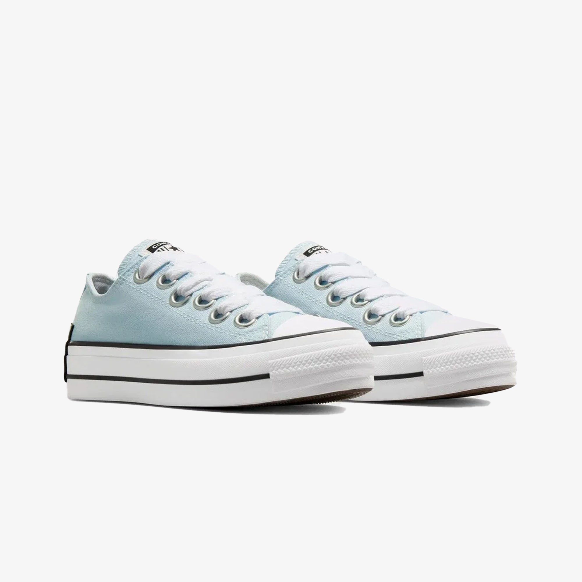 Converse | CHUCK TAYLOR ALL STAR LIFT PLATFORM SKETCH LOW { WINTER SALY/WHITE/BLACK - view 3