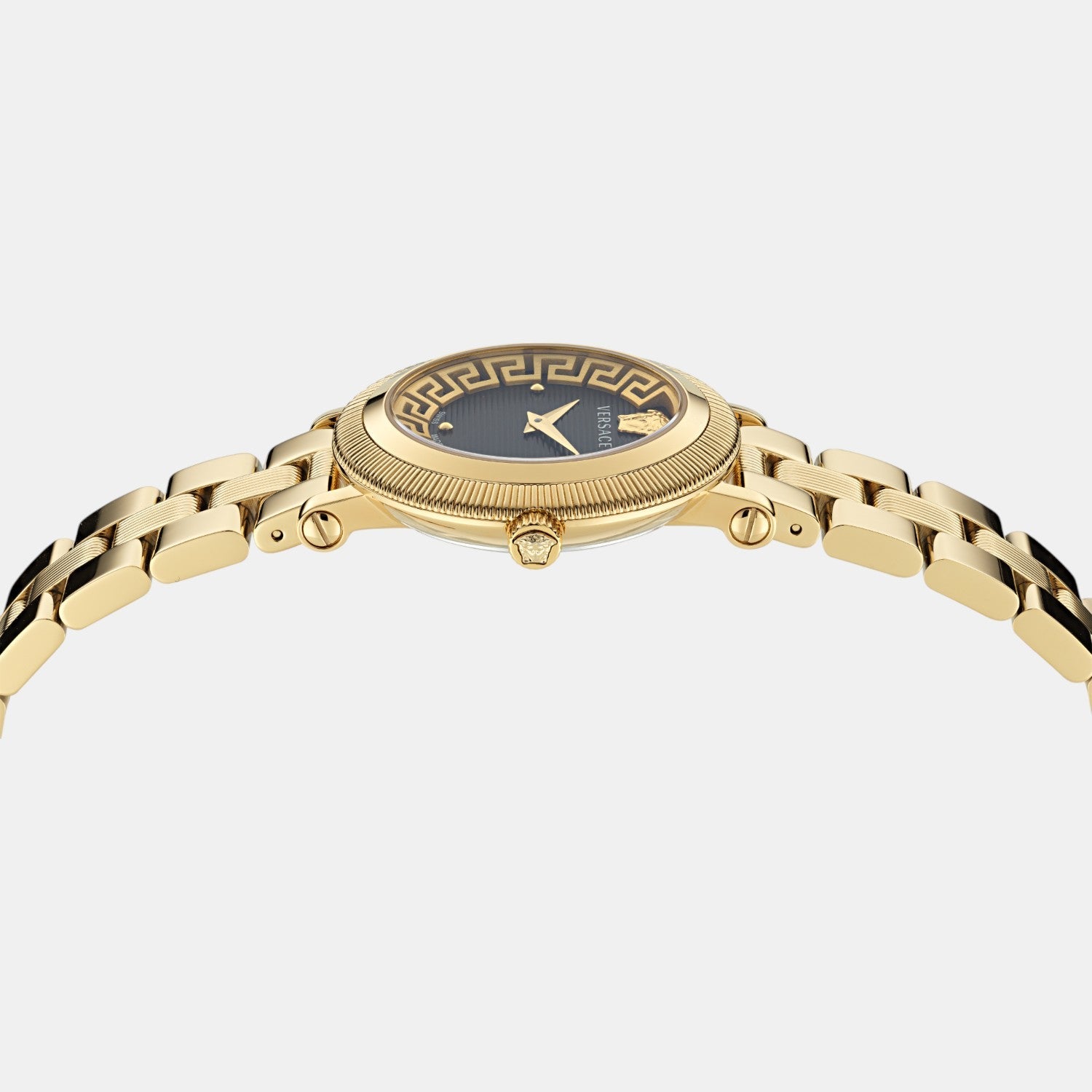 Versace Greca Flourish Women Quartz Black Dial Analog Stainless Steel Watch VE7F00623 - view 2